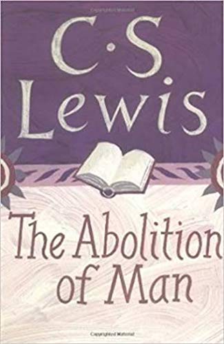 The Abolition of Man book cover