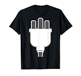 Plug Easy Plug And Socket Couple Halloween Costume T-Shirt