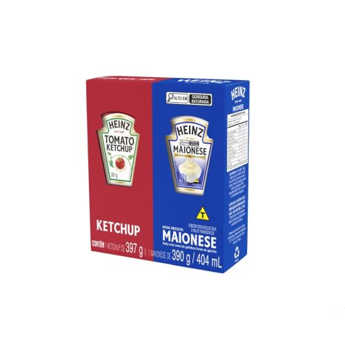 [REC] Heinz Pack Ketchup 397G + Maionese 390G