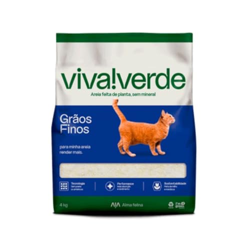 [REC] Areia Higienica Viva Verde 4kg