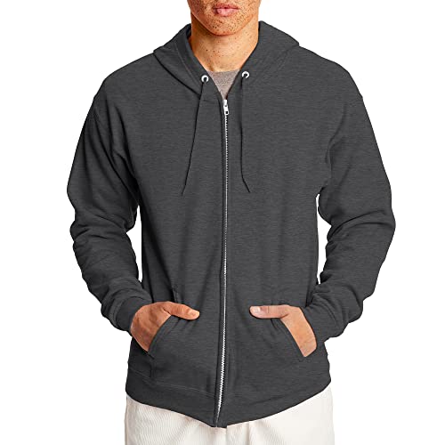 Hanes Men's EcoSmart Fleece Full-Zip Hoodie