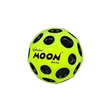Waboba The Original Moon Ball - Hyper Bouncy Ball – Makes Pop Sound When Bounced - All Ages Extreme Bounce & Fun - Perfect for Active Play & Indoor or Outdoor Games - Yellow