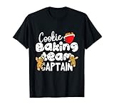 Cookie Baking Team Captain Gingerbread Christmas Gift T-Shirt