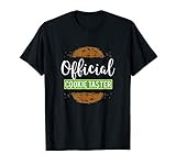 Funny Official Cookie Taster Christmas Gift T Shirt