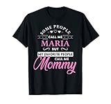 Maria Name Gift Personalized Mommy T Shirt