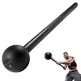 Yes4All Steel Mace Bell For Strength Training Shoulder Grips