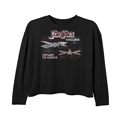 Star Wars Girls' T-Shirt, black, Small