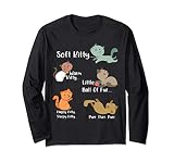 Amazing Graphical Tees Unisex Adult Cat Print T Shirt Black