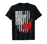 Mens Deer Hunting Apparel Best Buckin Uncle Ever Fathers Day