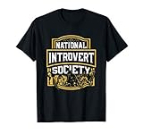 Funny Bigfoot Mothman Nessie National Introvert Society T Sh
