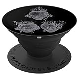 Sacred Heart of Jesus and Immaculate Heart of Mary 3 Joseph PopSockets Adhesive PopGrip
