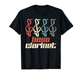 Retro Bass Clarinet Marching Band Bass Clarinet Player Gift