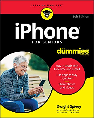 iPhone for Seniors for Dummies book cover