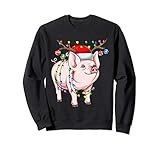 Merry Christmas Animals Co Unisex Adult Christmas Themed Swe