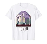 Tokyo Skyline Japan Vintage Japanese Souvenir Gift T-Shirt