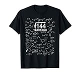 Square Root Of 144 Math 12Th Birthday Gift 12 Years Old T Sh