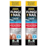 Fungi-Nail Anti-Fungal Liquid Solution, Kills Toe Fungus and Tolnaftate & Clincially Proven to Cure and Prevent Fungal Infections, 1 Oz (Pack of 2)