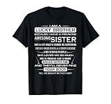 Christmas Funny For Brother From Sister I Am A Lucky Brother