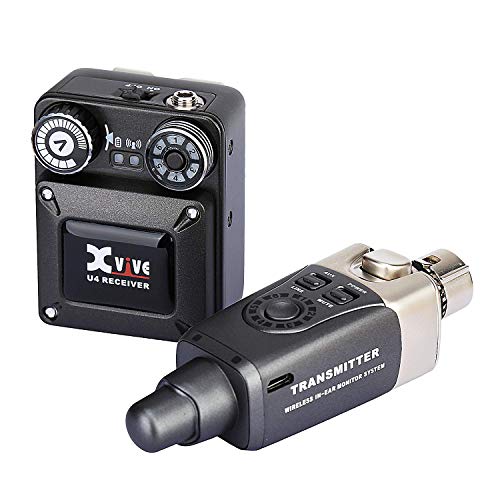 Xvive U4 Moniteur Intra-auriculaire, système de Moniteur numérique sans Fil