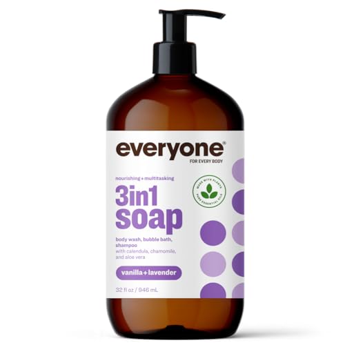Everyone 3-in-1 Soap, Vanilla + Lavender, 32 oz