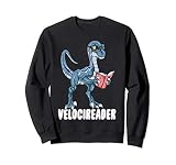 Velocireader Funny Velociraptor Dinosaur Reading Book Lover