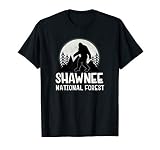 Shawnee National Forest Bigfoot Southern Illinois T Shirt