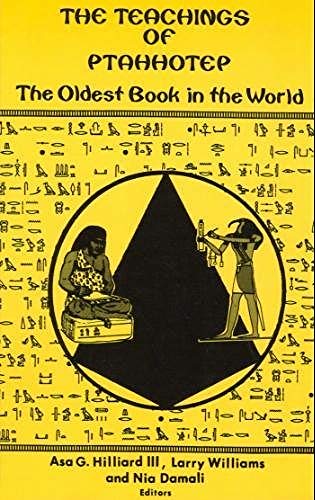 The Teachings of Ptahhotep: The Oldest Book in the World book cover
