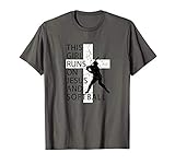 This Girl Runs On Jesus And Softball Christian Player Faith