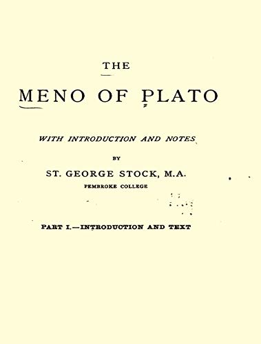 Meno book cover
