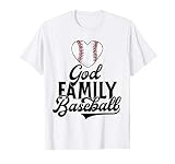 God Family Baseball Shirt South Christian Mom Baseball T-Shirt