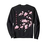 Vintage Sakura Cherry Blossom Japanese Graphical Art Sweatsh