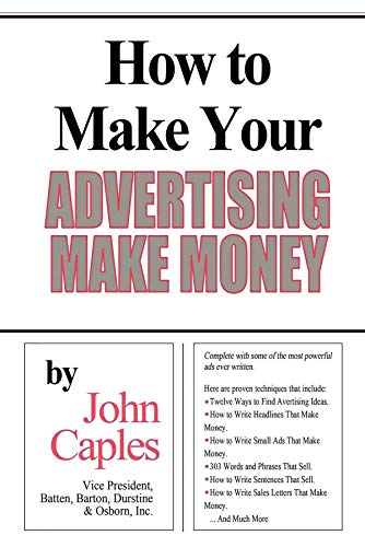 How to Make Your Advertising Make Money book cover