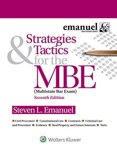 Strategies & Tactics for the MBE book cover