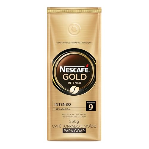 Café Torrado e Moído Nescafé Gold Intenso 250g
