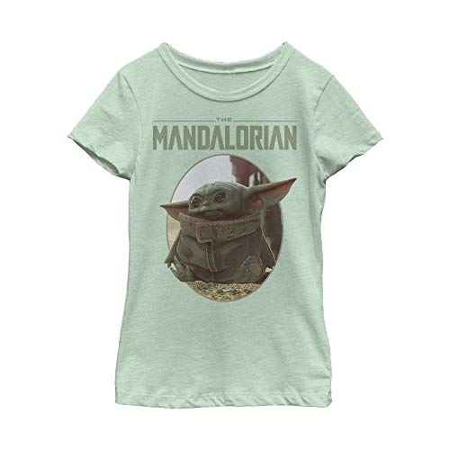 STAR WARS Girls' Crew Tee, Mint, x-Small