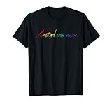 Rainbow Dinosaur Queer T Rex Fossil Skeletons Lgbt Gay Pride