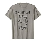Twin Mama First Mother's Day Twin Mom Daddy from Twins Stuff T-Shirt