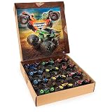 Monster Jam Official Die-Cast Monster Trucks, 1:64 Scale 12-Pack | 12 Exclusive…