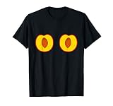 Funny Peach Boobs Bra Titties Tits Breast Boobies T-Shirt