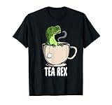 Tea Rex T Rex Dinosaur Joke Word Game Tyrannosaurus T Shirt