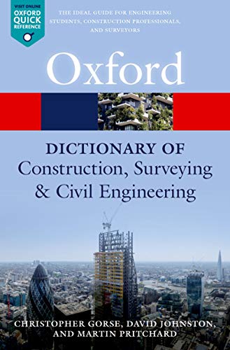 A Dictionary of Construction, Surveying, and Civil Engineering book cover