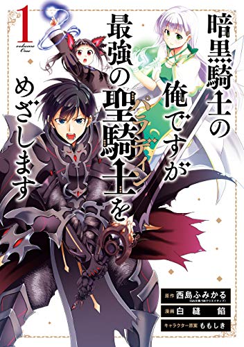 暗黒騎士の俺ですが最強の聖騎士をめざします 表紙