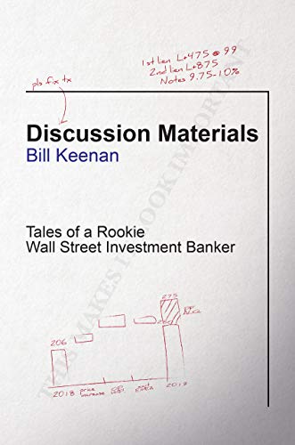 Discussion Materials: Tales of a Rookie Wall Street Investment Banker book cover