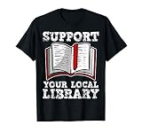 Book Reading Library Librarian Bookworm Gift T Shirt