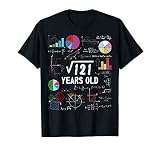 Square Root Of 121 11Th Birthday 11 Year Old Love Math T Shi
