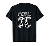 Cow Pi National Pi Day Farmer Pun Math Numbers 3.14 March 14 T-Shirt