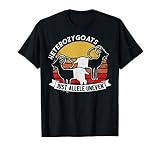 Funny Genetics gift | Heterozygoats Just Allele Uneven desig T-Shirt