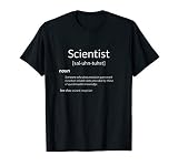 Funny Science Scientist Definition T-Shirt