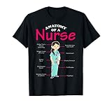 RN LVN Nurse Anatomy Scrub Cool Nursing Graduate Gift T-Shirt
