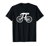 Pi Day Cycle Bicycle Math Symbol 3.14 Cyclist Word Game T-Shirt
